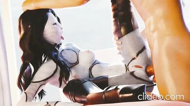 'Avatar's Neytiri Takes a Big Anal Dildo from Gifdozer'