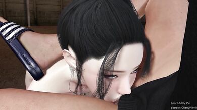 "Bite-sized Breasts and Sweet Cherry Pie: A Hentai Romp in the Kitchen"