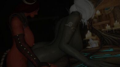 "The Futa Succubus and her Dark Elf Apprentice, In Hot Lusty Session - Part 2"