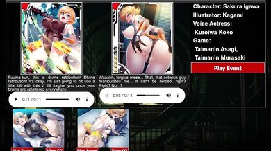 "Ecstasy of Vengeance: Sakura Igawa's H-scene 02 (Taimanin Asagi Battle Arena - ENG)"