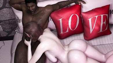 The "Slutty Wife" Cheats on Her Husband in Front of Him During Their Honeymoon Trip.