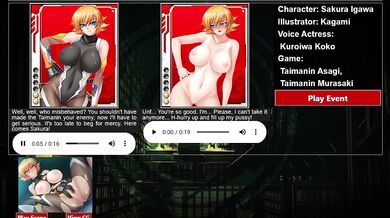 "Asagi, the Assassin Maiden: A Hentai Battle in the Sakura Grove with Taimanin Igawa."