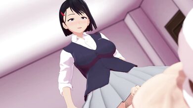 'Sexy Maid on the Bed - Tenka-chan's Forbidden Desire'