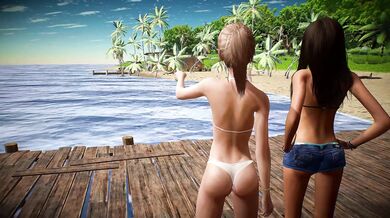 'Lost at sea, two mermaids wash up on shore and find themselves trapped in a world they don’t understand.'