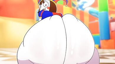 "Porn Star Asstro Pomni Claps Her Cheeks"