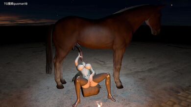 "The Mythical Monster: Medusa Serving Horses with a Vampire Twist."
