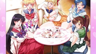 "The passionate stormy night between the rabbit and the moon"