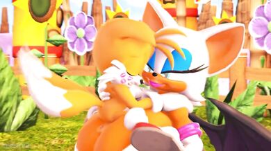 Riding Tail's Breasts (with sound)