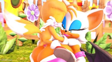 Riding Tail's Breasts (with sound)