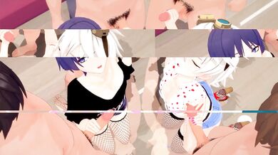 "Tentacle Sex with Genshin Boys in the FAS-4 Dance Club!"