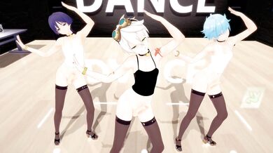 "Hentai Dance Party: Genshin Boyz FAS 4!"
