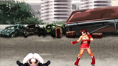 "Goku's Dragon Fist Crushes Shermie's Virgin Ass with a Cumshot of Epic Proportions"