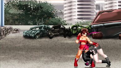 "Goku's Dragon Fist Crushes Shermie's Virgin Ass with a Cumshot of Epic Proportions"