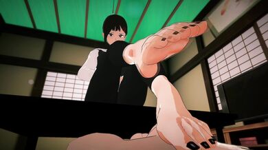 "The Splatterific Kobeni and Higashiyama Chain-Saw Man-ia with BAZETT!"