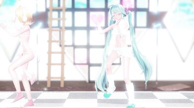 "Miku and Rin's Lap Tap Love Fest: An Erotic Adventure"