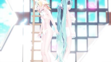 "Miku and Rin's Lap Tap Love Fest: An Erotic Adventure"