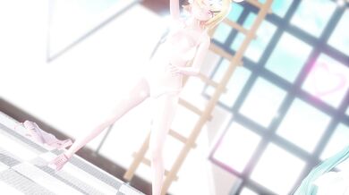 "Miku and Rin's Lap Tap Love Fest: An Erotic Adventure"