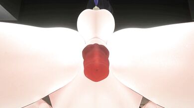 'Tentacle Ra*pe 3D Animation with Kuki and Shinobu's Blowjob Deep Throat Futanari Delta Hentai '