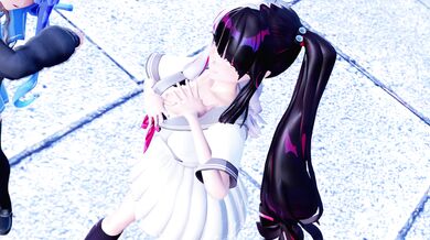"[4kmmd]Yorumi Rena Amamiya Kokoro Love me if you can"