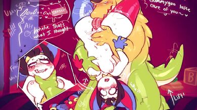 Porn star GummiGoXXX is ready to give you the most intense Pom-Pom Blowjob of your life!