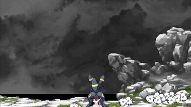 'Egg-filled belly and knot-caught throat: Umbreon's hentai PORN with Camila'