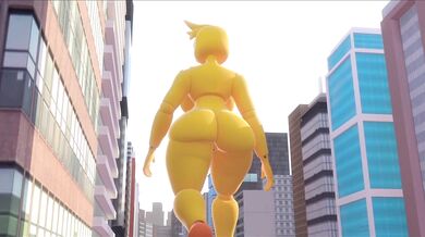 'Hentai Giantess Toy Chica Looking for Growth: The Perverted Giants'