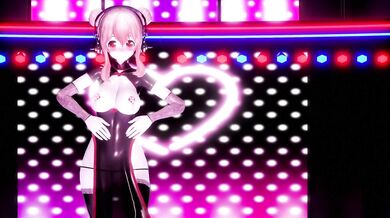 Watch Sonico, the school idol, wipe her sticky mess all over her face and body in this super hot hentai MK II video!