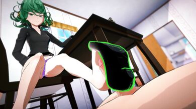 'The Mighty Wind and The Beautiful Assassin: Bazett's Stormy Ride with One Punch Man'.