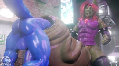 'Hungry Pleasure, Dragon Vs Spaz (Cum Vore)'