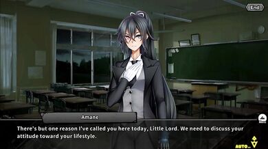 "The Unholy Ritual of the Feline Priestess, Amane (with Taimanin RPGX)"