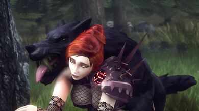 One horny demon, a sexy angel and a harem of horny succubus women all come together for one wild hentai adventure in "Assummi VS Worg".