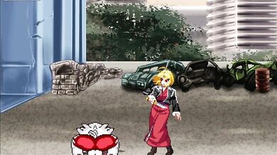 'Demoness of the Orb Hunter X Gets Her Throat Violently Fucked by Two Mighty Dongs and Gets a Deep Doggy Style Knot'