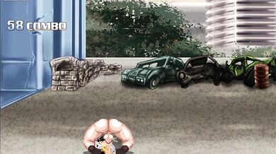 'Ryougi relentlessly ravages Moondragon's throat and climaxes deep within his esophagus'