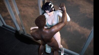 "Pornstar Yunyun Gives a Black Guy a Handjob"