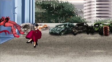 Watch Yoko dominate Ada's ass with extreme force in this hardcore Hentai porn scene!