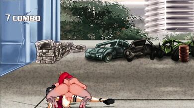 Watch Yoko dominate Ada's ass with extreme force in this hardcore Hentai porn scene!