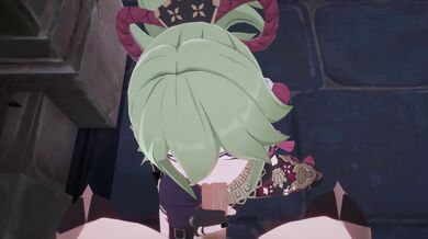 "[Genshin] Shinobu Service - Kuki Scene 2 POV 4K [Koibito]"