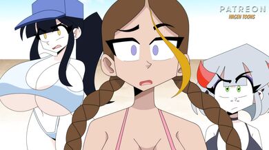 'The Naked Beach - Part 1 [Hagen Toons]'