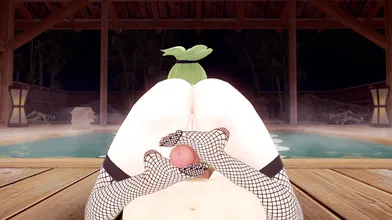 "Alt Clothing Genshin Shinobu Service - Kuki Scene 3 Loop [Koi-bito]"