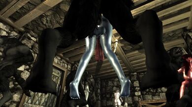 "Futanari Werewolf Fun with the Demon Girls!"