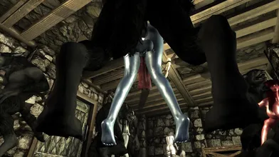 "Futanari Werewolf Fun with the Demon Girls!"
