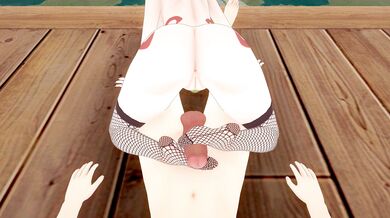 "Hentai PORN - Genshin Shinobu, Kiyomi Kuki, and the Sexy Service Scene: Looped Alt 4k Video"