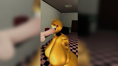 'Young maiden sucks on a massive dick like it's her job!'