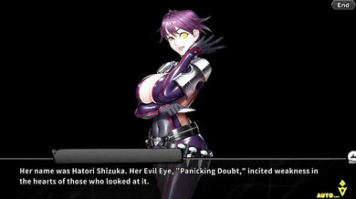 "Exploring the Fantasy World of Taimanin RPGX with Hatori and Shizuka"