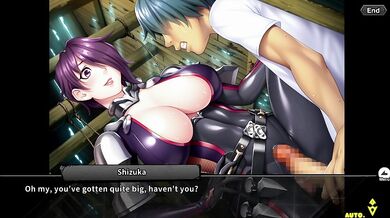 "Exploring the Fantasy World of Taimanin RPGX with Hatori and Shizuka"