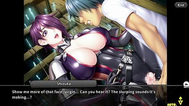 "Exploring the Fantasy World of Taimanin RPGX with Hatori and Shizuka"