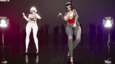 Watch as Willow and Kali, two of the fiercest huntresses in RWBY, dance together to a sensual rendition of "Chocolate Cream" by the band Willow.