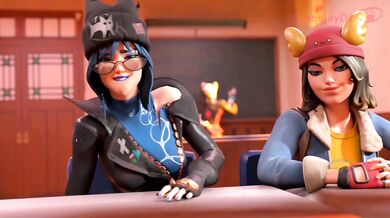 "Lustful Librarian and the Sneaky Student"