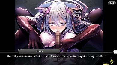 "A young, busty maiden named Rocca sets out on a dangerous adventure in the world of Taimanin RPGX English."