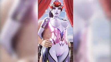 'Mastering the Art of Hentai: Widowmaker's Costume Collection - Save Ass!'